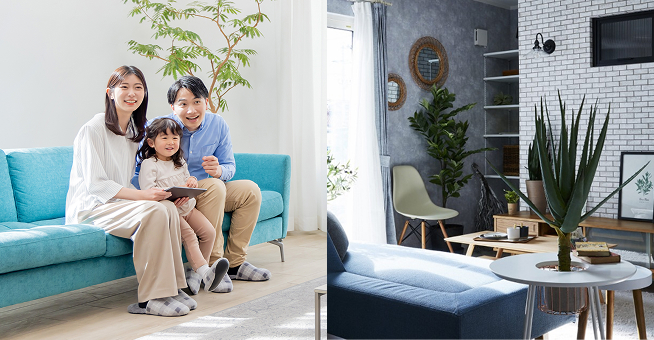 ご家族の暮らしにフィットする、自由な注文住宅。