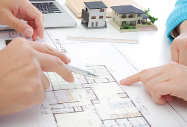 ご家族の暮らしにフィットする、自由な注文住宅。