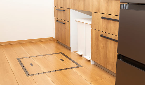 高気密床下収納