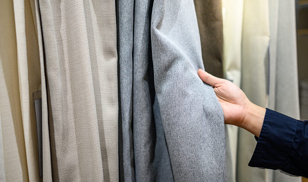 オーダーカーテンレール・カーテン