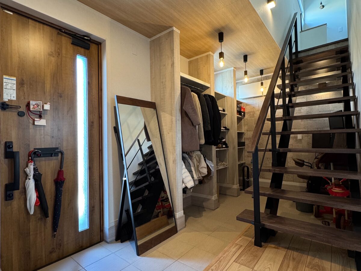 オープン階段のある家　郡山市注文住宅