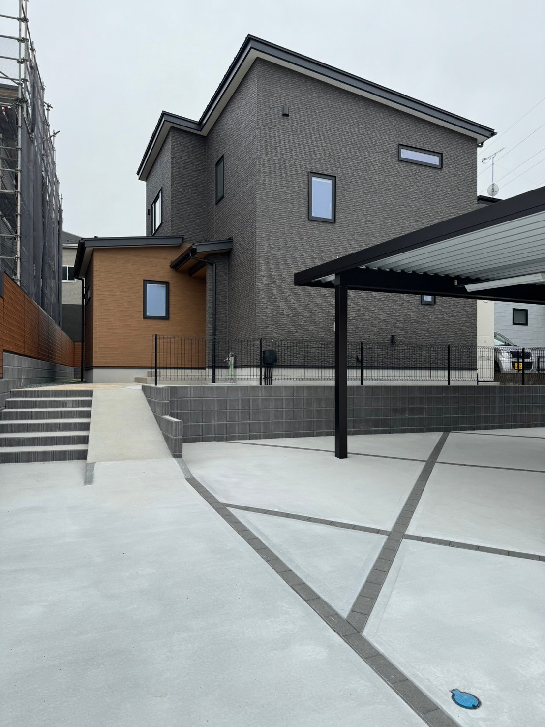 ドッグランのできる広いお庭あるお家！郡山市注文住宅