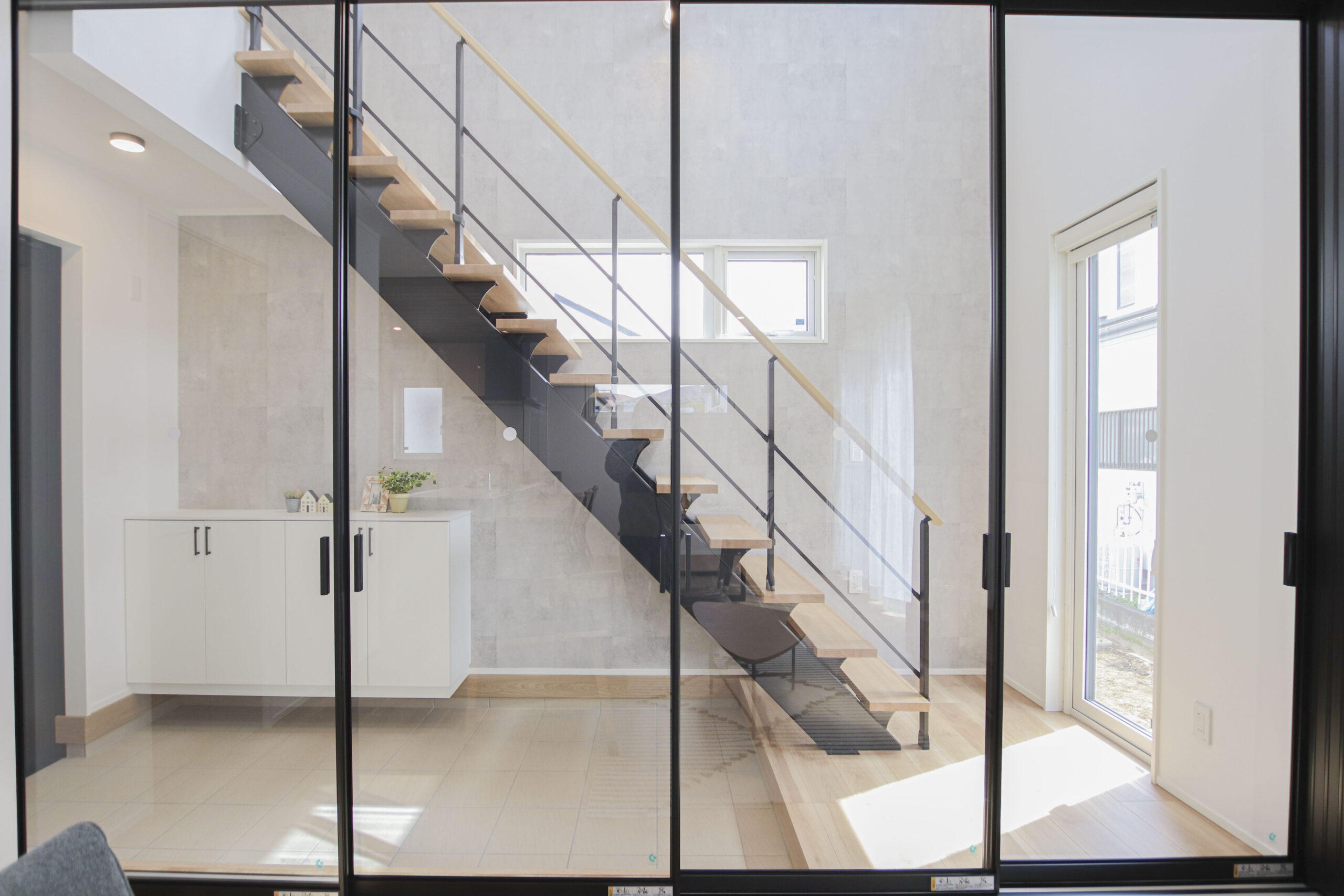 オープン階段のお家！郡山市注文住宅