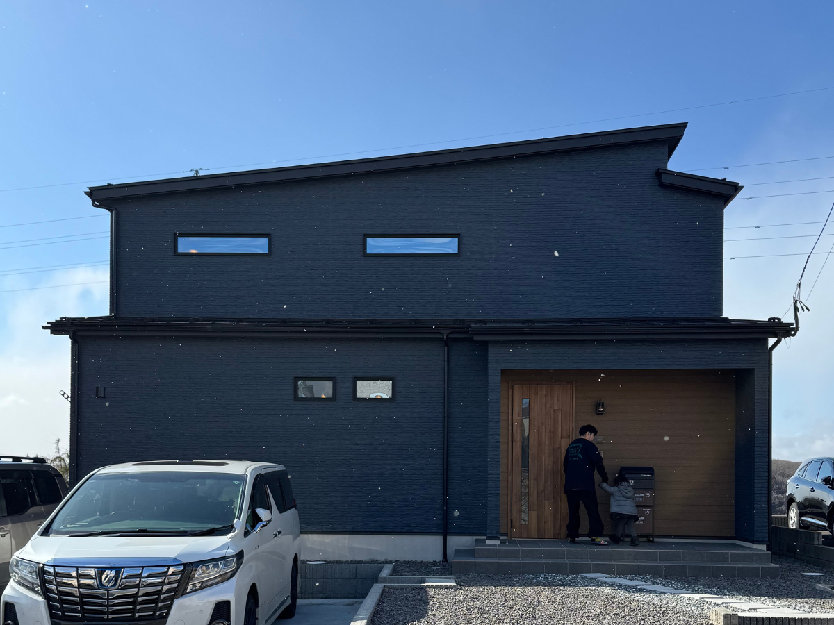 オープン階段のある家　郡山市注文住宅