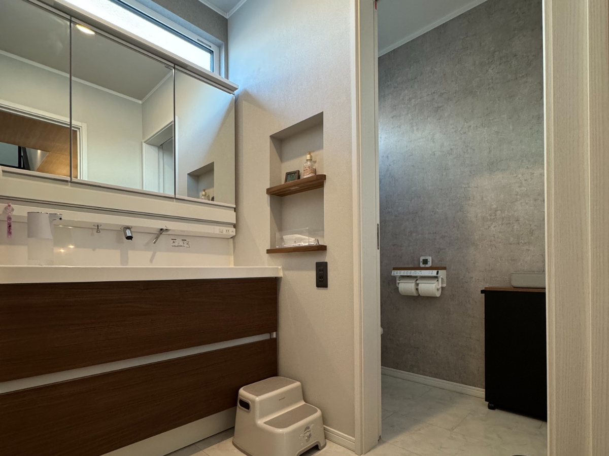 オープン階段のある家　郡山市注文住宅