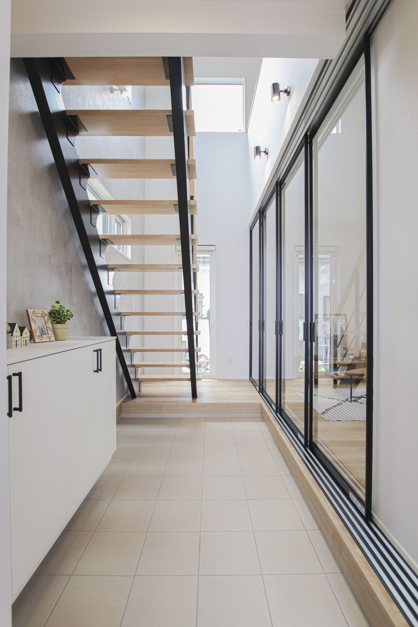 オープン階段のお家！郡山市注文住宅