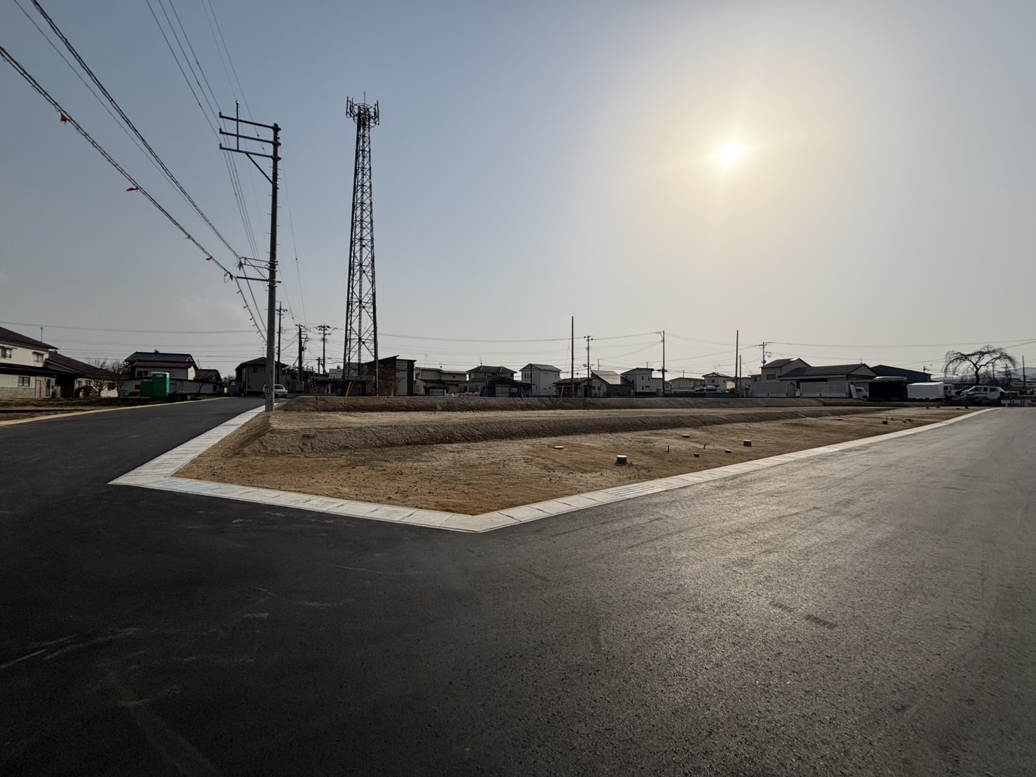 本宮市１７区画分譲地