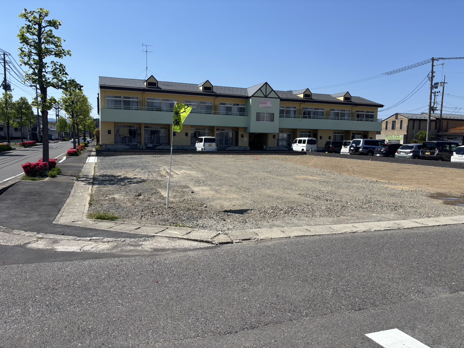 郡山市安積四丁目売地