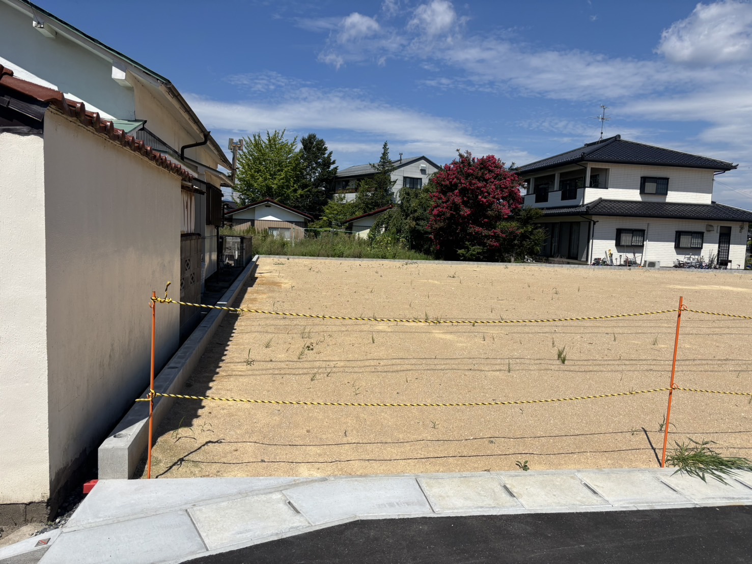 郡山市横塚五丁目分譲地