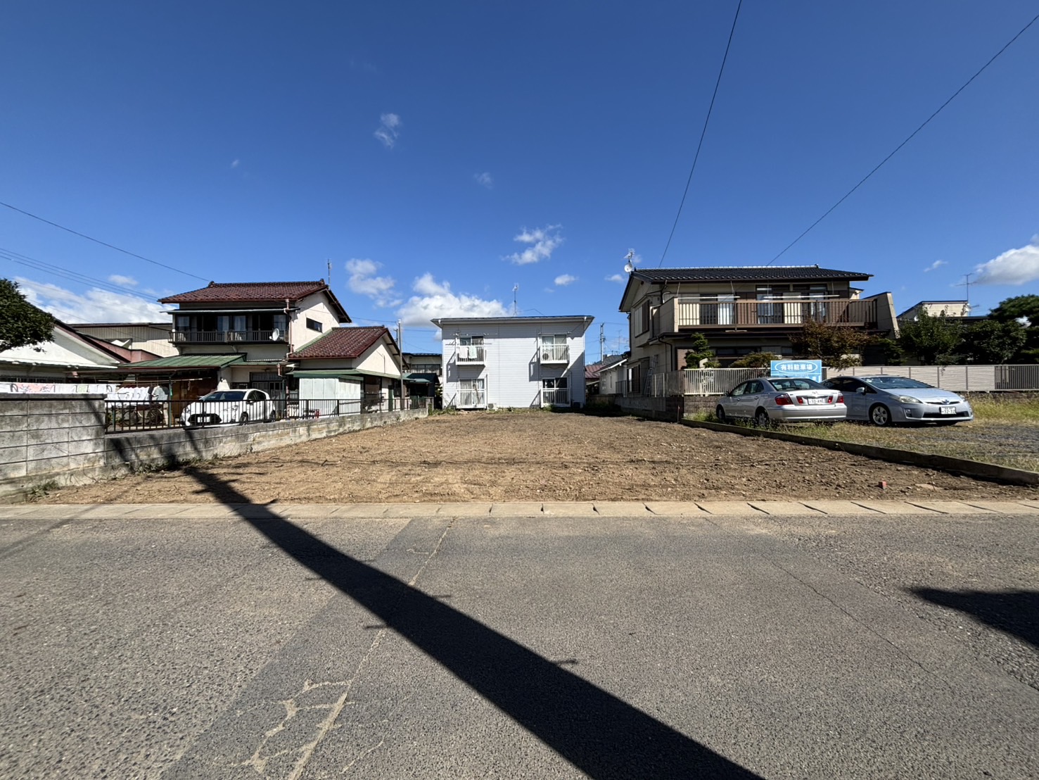 郡山市昭和二丁目売地