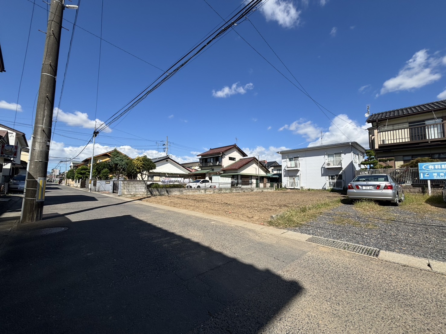 郡山市昭和二丁目売地