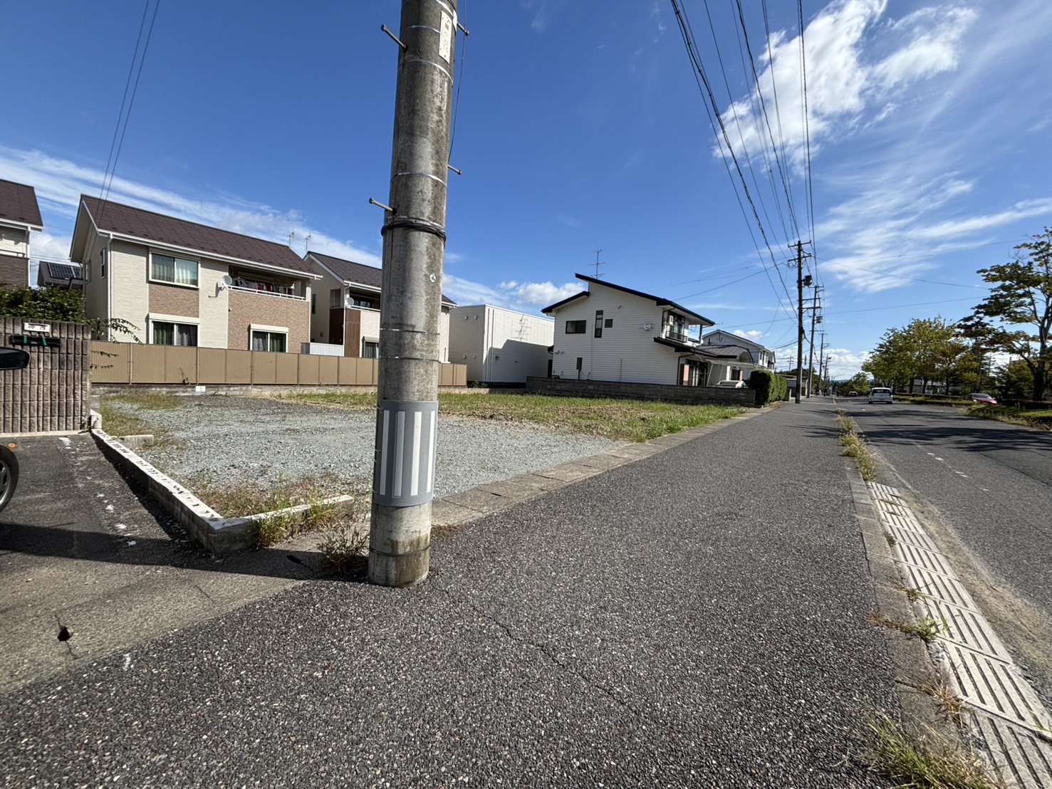 郡山市鶴見坦三丁目売地