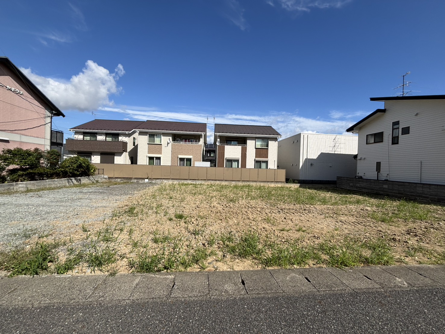 郡山市鶴見坦三丁目売地