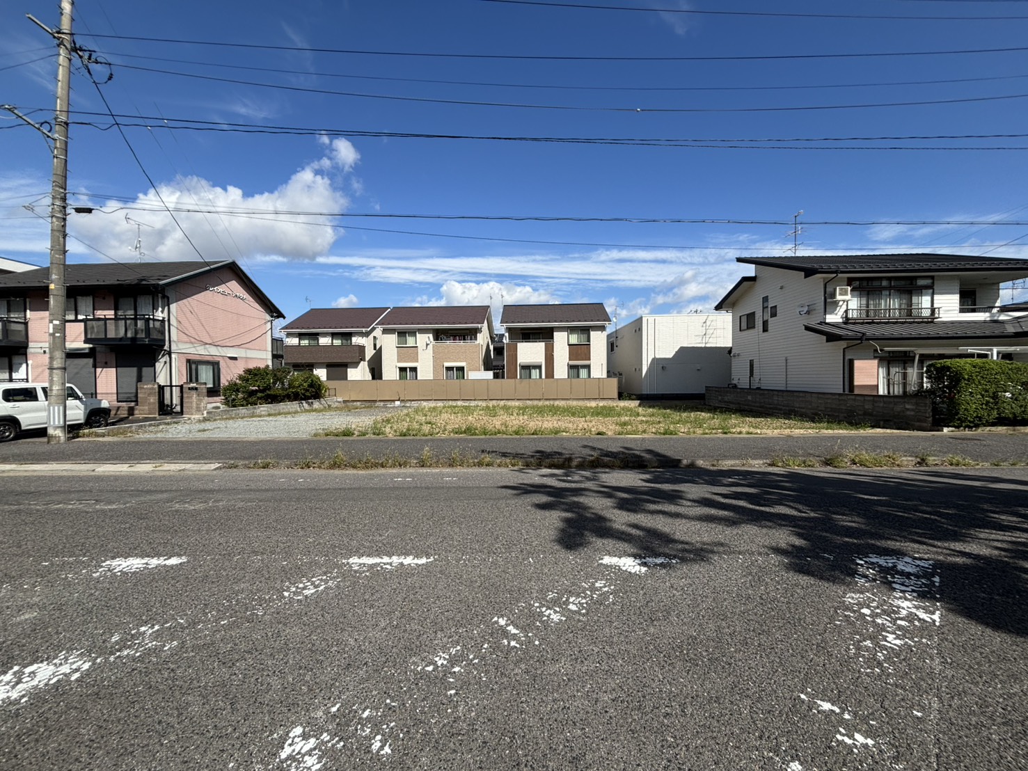 郡山市鶴見坦三丁目売地