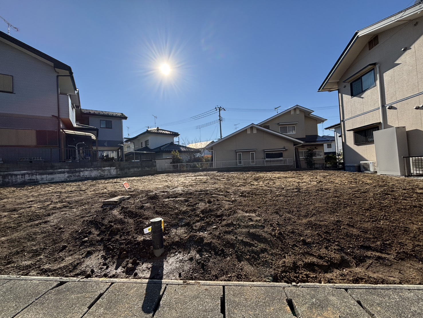 郡山市富田町丸山売地
