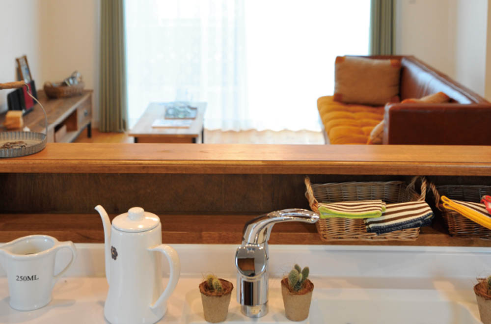 木の温もりと優しい光に包まれながら暮らす家　郡山市　注文住宅