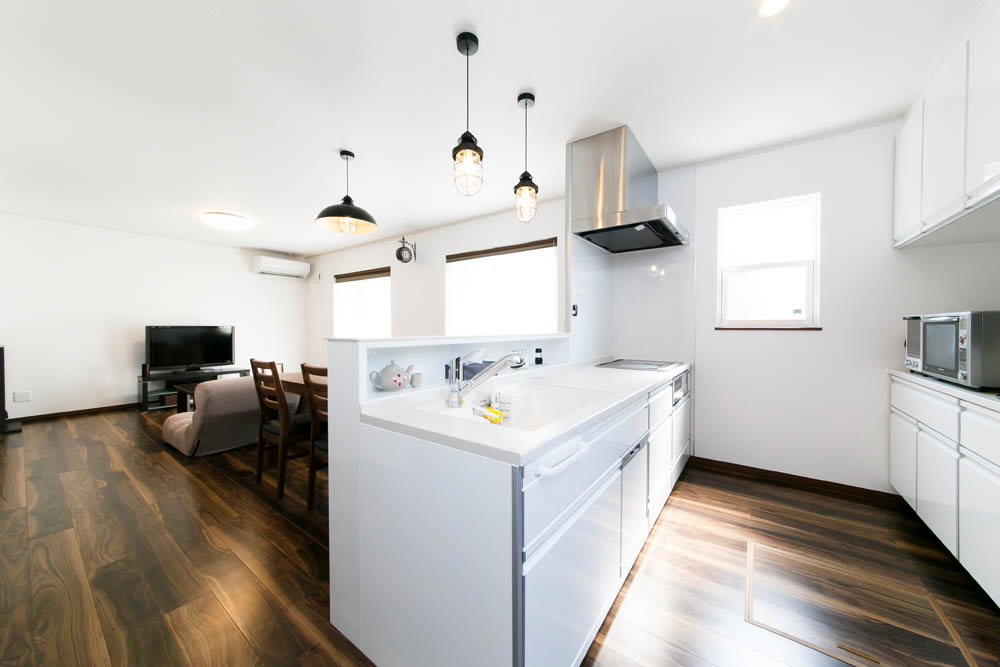 家づくりのイメージは「カフェ風」　須賀川市　注文住宅