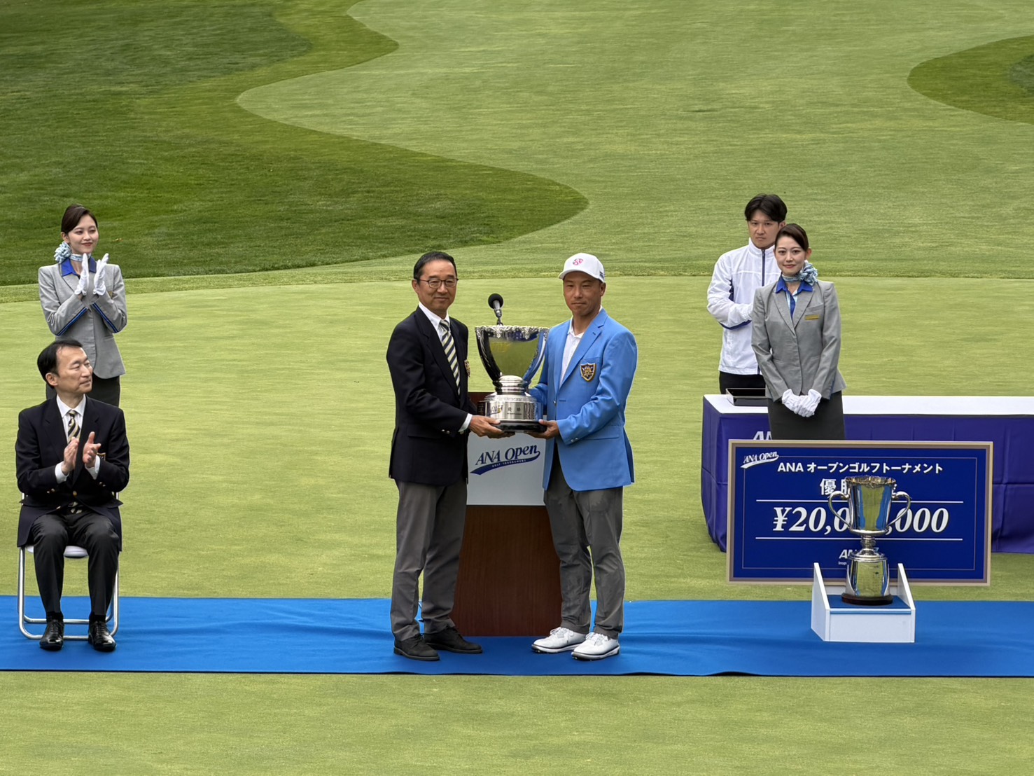 内藤寛太郎プロがANAオープンで優勝！