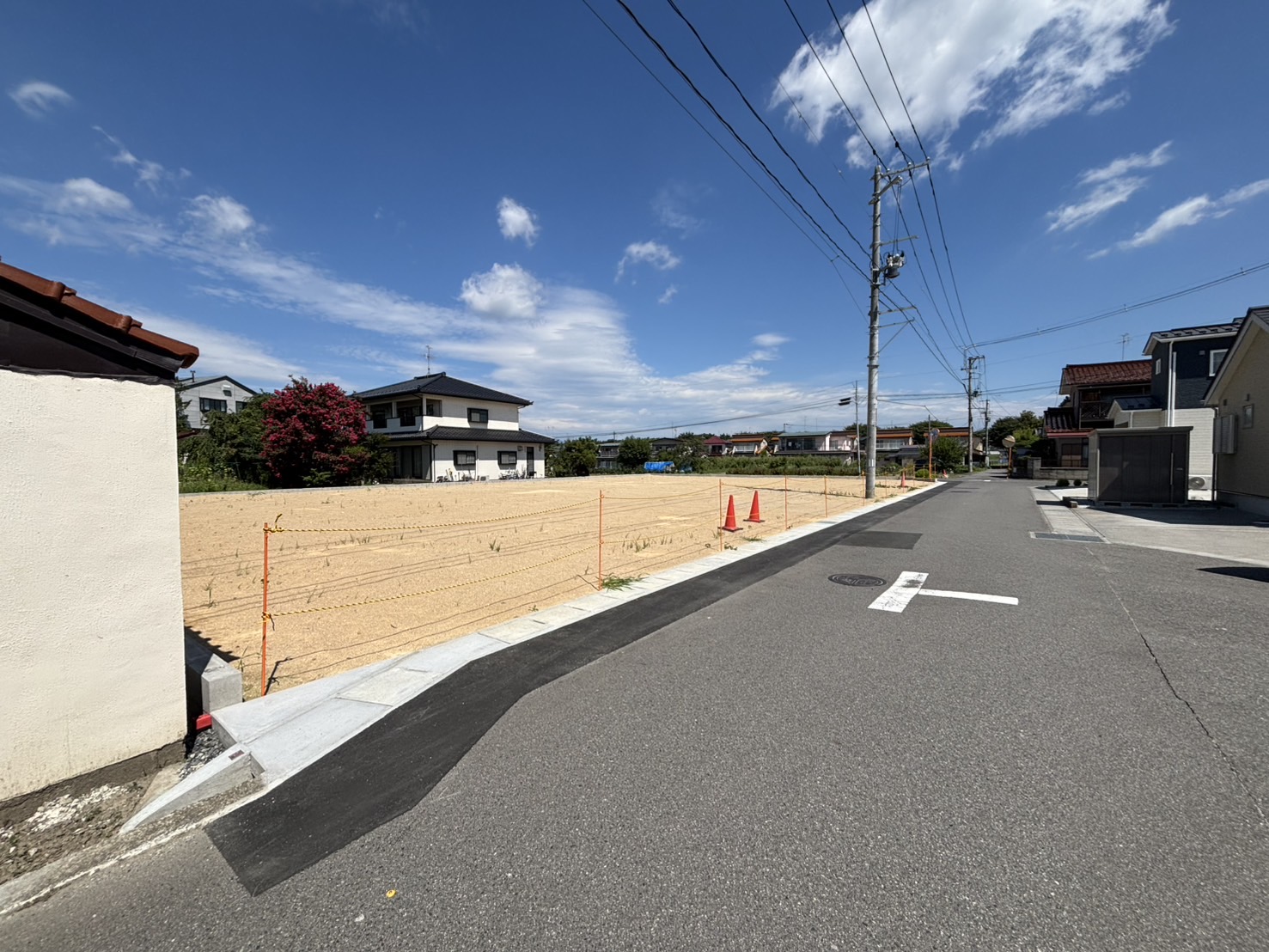 郡山市横塚五丁目分譲地