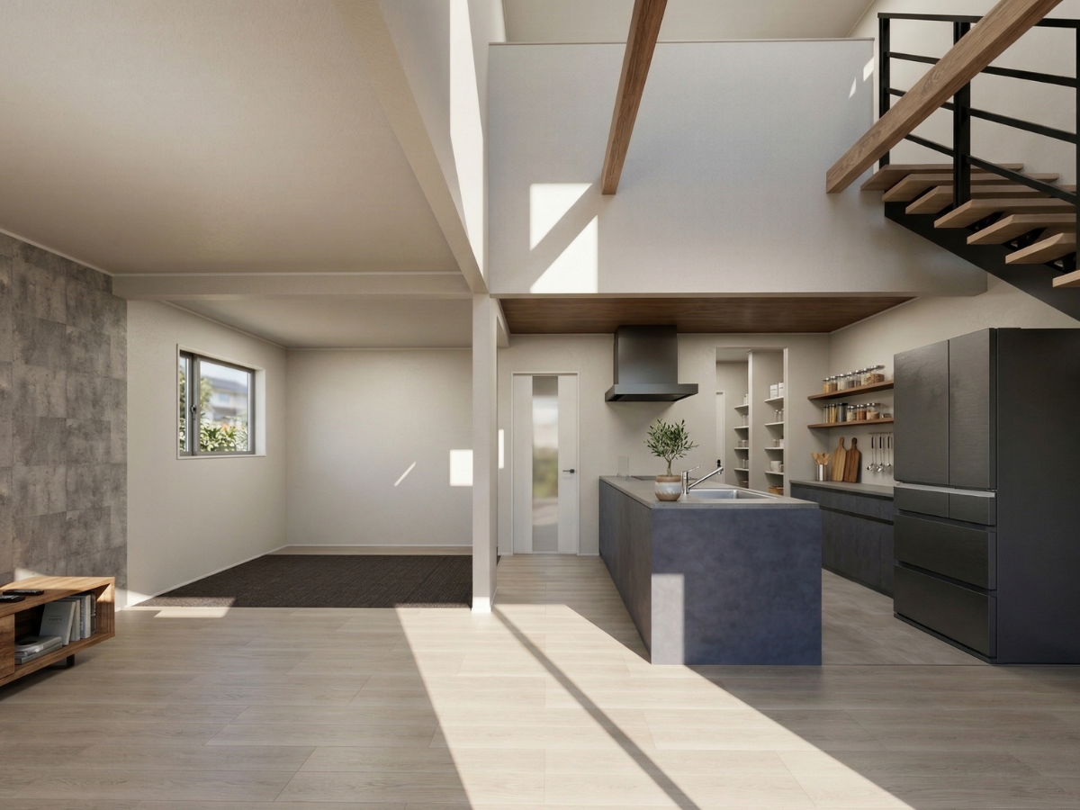 共働き夫婦の「欲しい」を全網羅！4.5帖のランドリーと神動線のある家