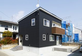 色数をおさえておしゃれなカフェ風広々LDKの家　須賀川市注文住宅の写真