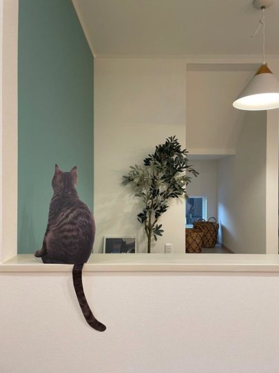『猫とハッピーに暮らす』三角屋根のおうちの写真
