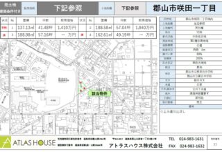 郡山市咲田１丁目地内の写真