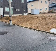 郡山市麓山二丁目売地の写真