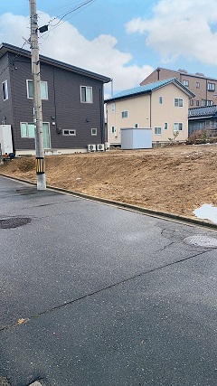 郡山市麓山二丁目売地の写真