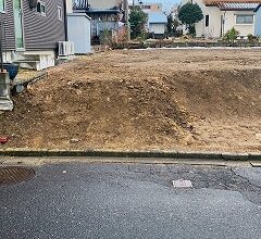 郡山市麓山二丁目売地の写真