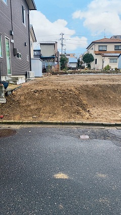 郡山市麓山二丁目売地の写真