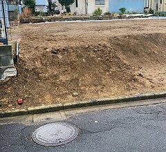 郡山市麓山二丁目売地の写真