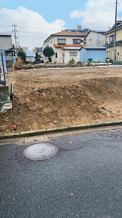 郡山市麓山二丁目売地の写真