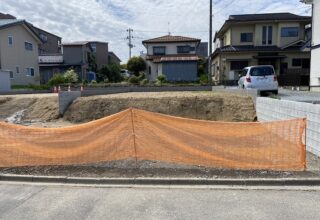 郡山市麓山二丁目売地の写真