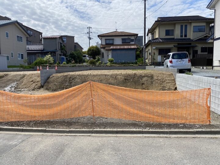 郡山市麓山二丁目売地の写真