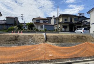 郡山市麓山二丁目売地の写真