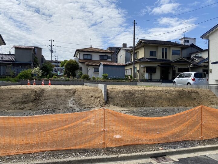 郡山市麓山二丁目売地の写真