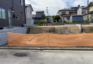 郡山市麓山二丁目売地の写真