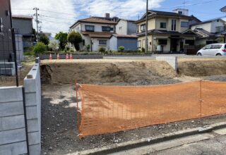 郡山市麓山二丁目売地の写真