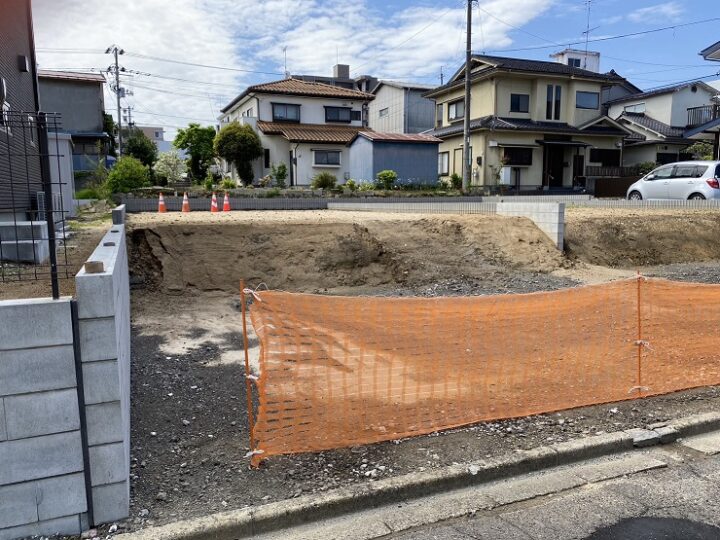 郡山市麓山二丁目売地の写真