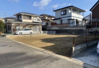 郡山市富田町権現林売地の写真