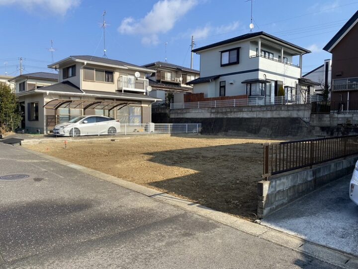 郡山市富田町権現林売地の写真