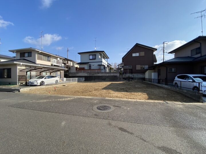 郡山市富田町権現林売地の写真