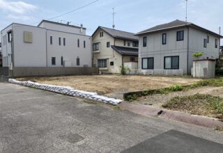 郡山市安積町荒井売地の写真