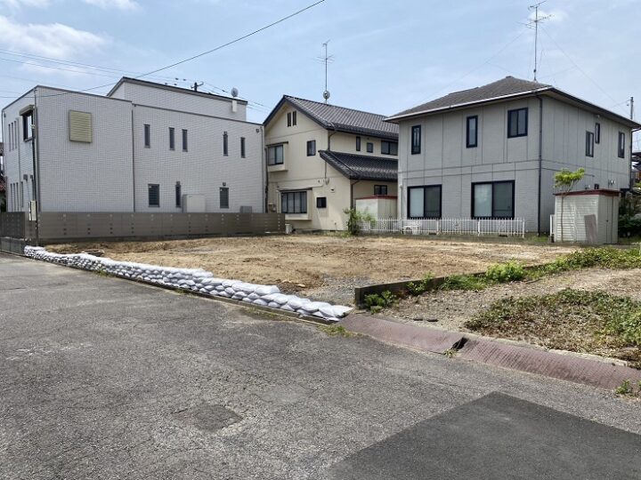 郡山市安積町荒井売地の写真