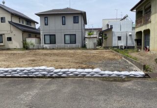 郡山市安積町荒井売地の写真