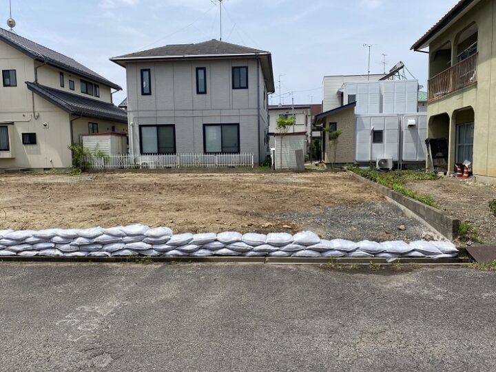 郡山市安積町荒井売地の写真