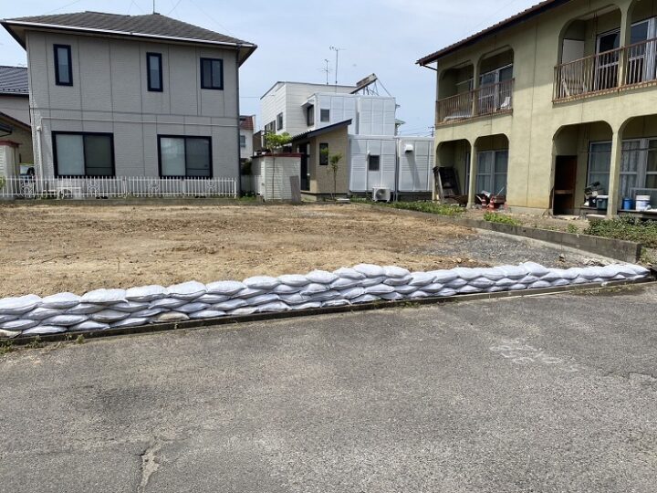 郡山市安積町荒井売地の写真