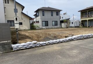 郡山市安積町荒井売地の写真