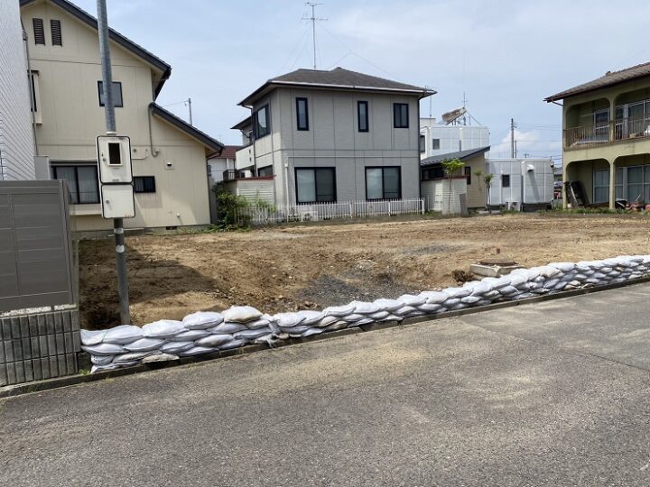 郡山市安積町荒井売地の写真